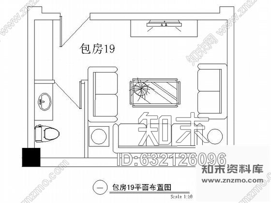 施工图某欧式娱乐会所包房19装修图cad施工图下载【ID:632126096】