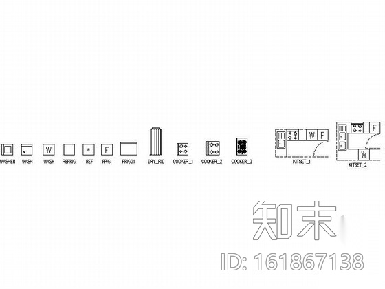 门及卫浴标准CAD图块cad施工图下载【ID:161867138】