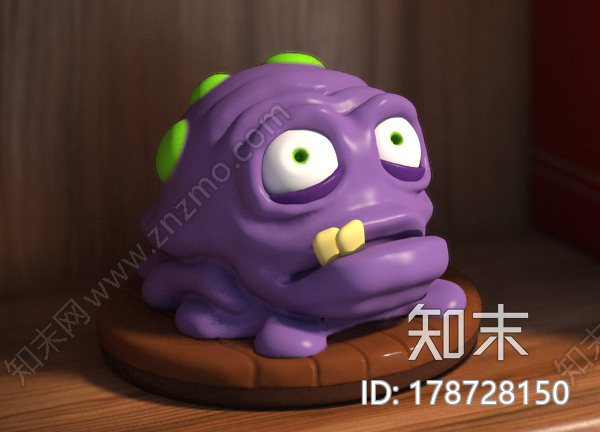 小怪物3d打印模型下载【ID:178728150】