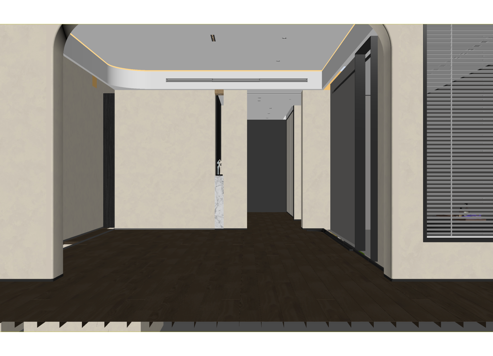 现代走廊3D模型下载【ID:1214681120】
