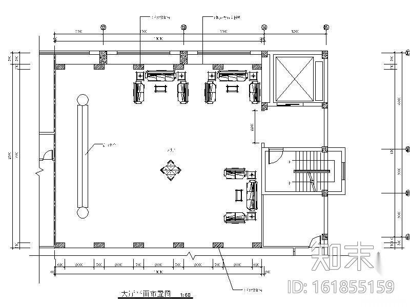 [无锡]某洗浴休闲中心装修图(含效果)cad施工图下载【ID:161855159】