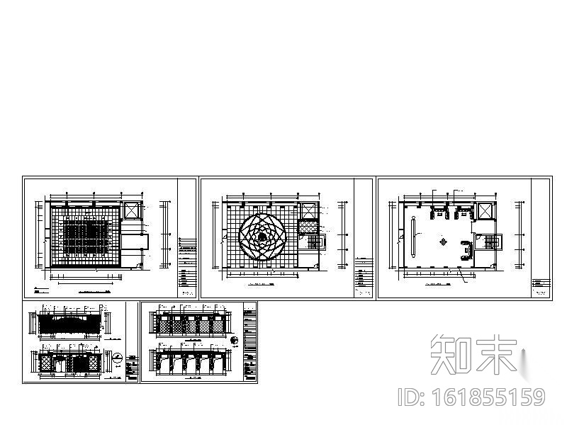 [无锡]某洗浴休闲中心装修图(含效果)cad施工图下载【ID:161855159】
