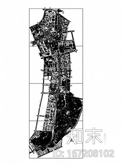 [东莞]某道路总体景观规划设计cad施工图下载【ID:167208102】