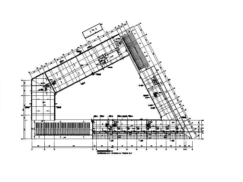 [四川]高层现代风格高等院校多功能艺术楼建筑施工图（1...cad施工图下载【ID:151563116】