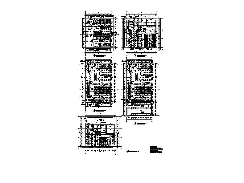 [四川]高层现代风格高等院校多功能艺术楼建筑施工图（1...cad施工图下载【ID:151563116】