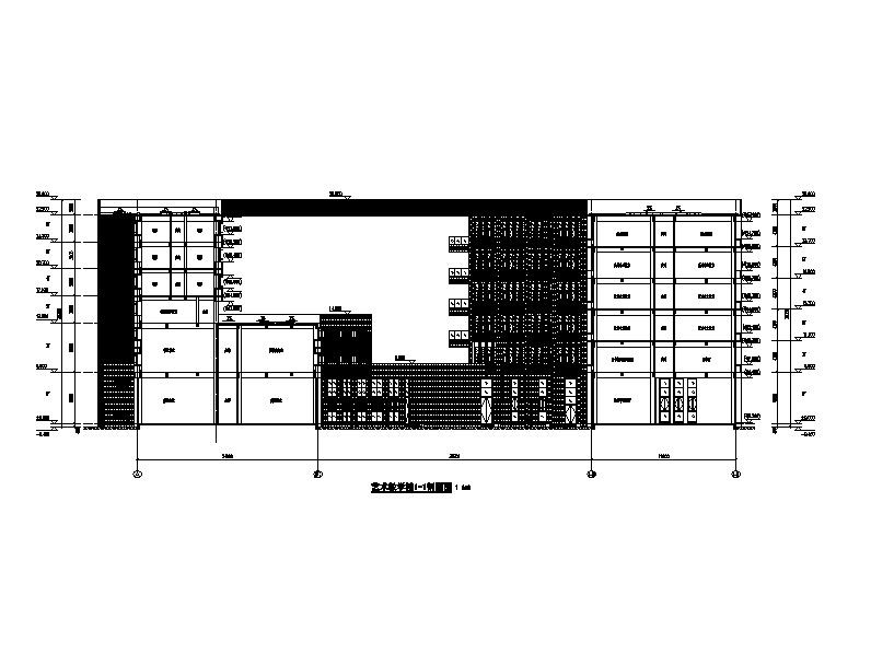 [四川]高层现代风格高等院校多功能艺术楼建筑施工图（1...cad施工图下载【ID:151563116】