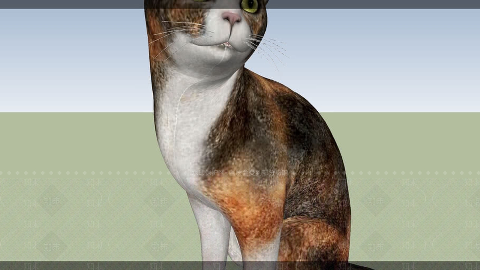 猫SU模型下载【ID:1162238257】