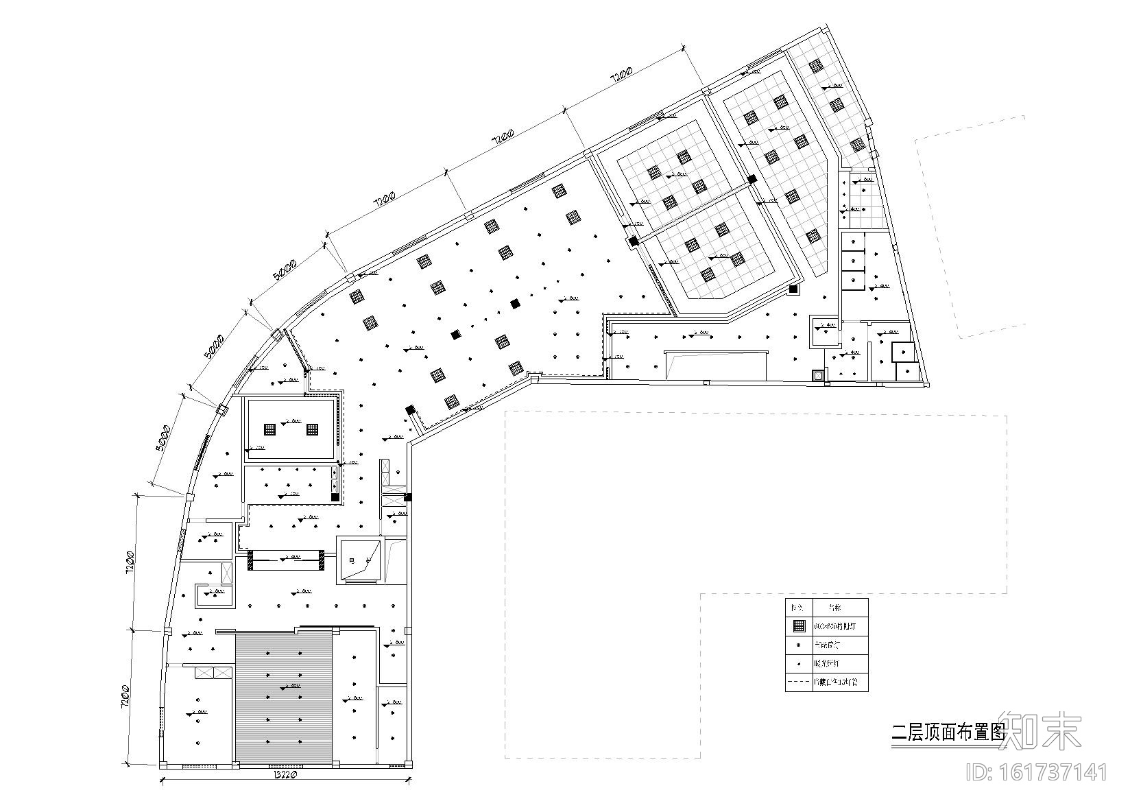 [浙江]利华奥迪办公室室内设计施工图+效果cad施工图下载【ID:161737141】