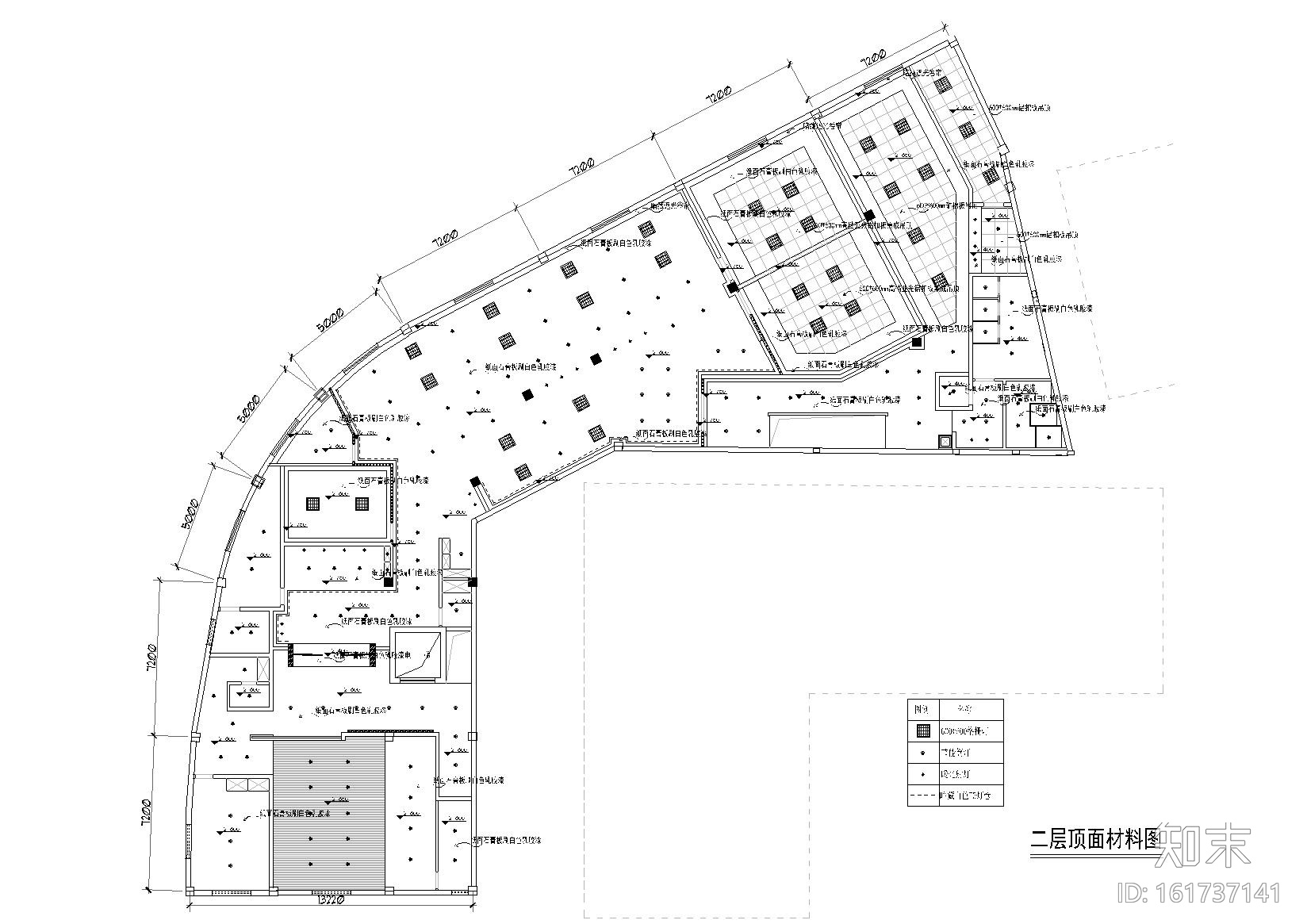 [浙江]利华奥迪办公室室内设计施工图+效果cad施工图下载【ID:161737141】