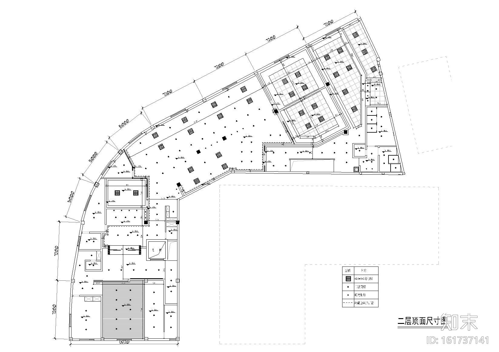 [浙江]利华奥迪办公室室内设计施工图+效果cad施工图下载【ID:161737141】