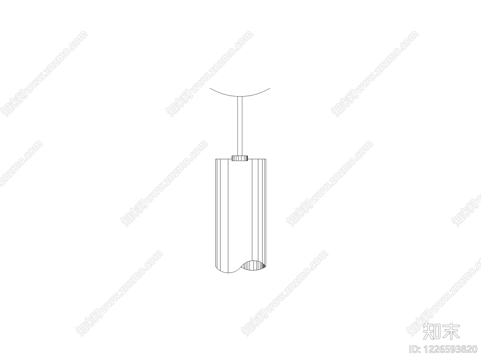 灯具图块cad施工图下载【ID:1226593820】