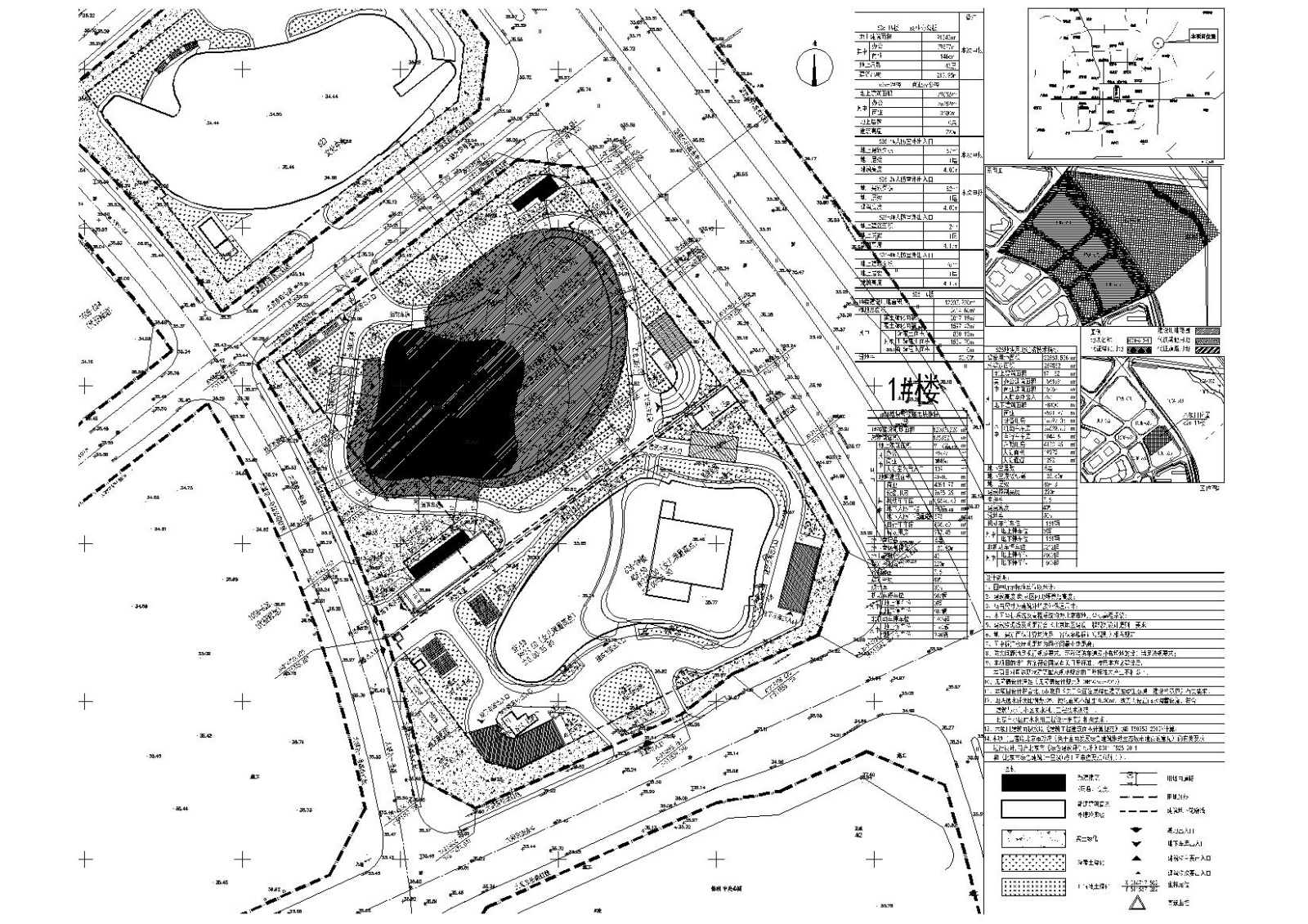 [北京]朝阳区商业金融项目景观设计施工图施工图下载【ID:160717137】