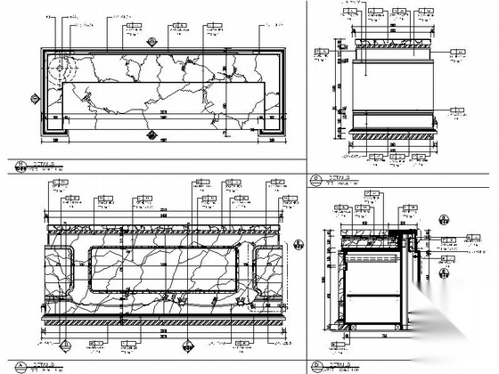 [广西]超五星级酒店现代典雅风格SPA会所室内装修施工图cad施工图下载【ID:160710100】