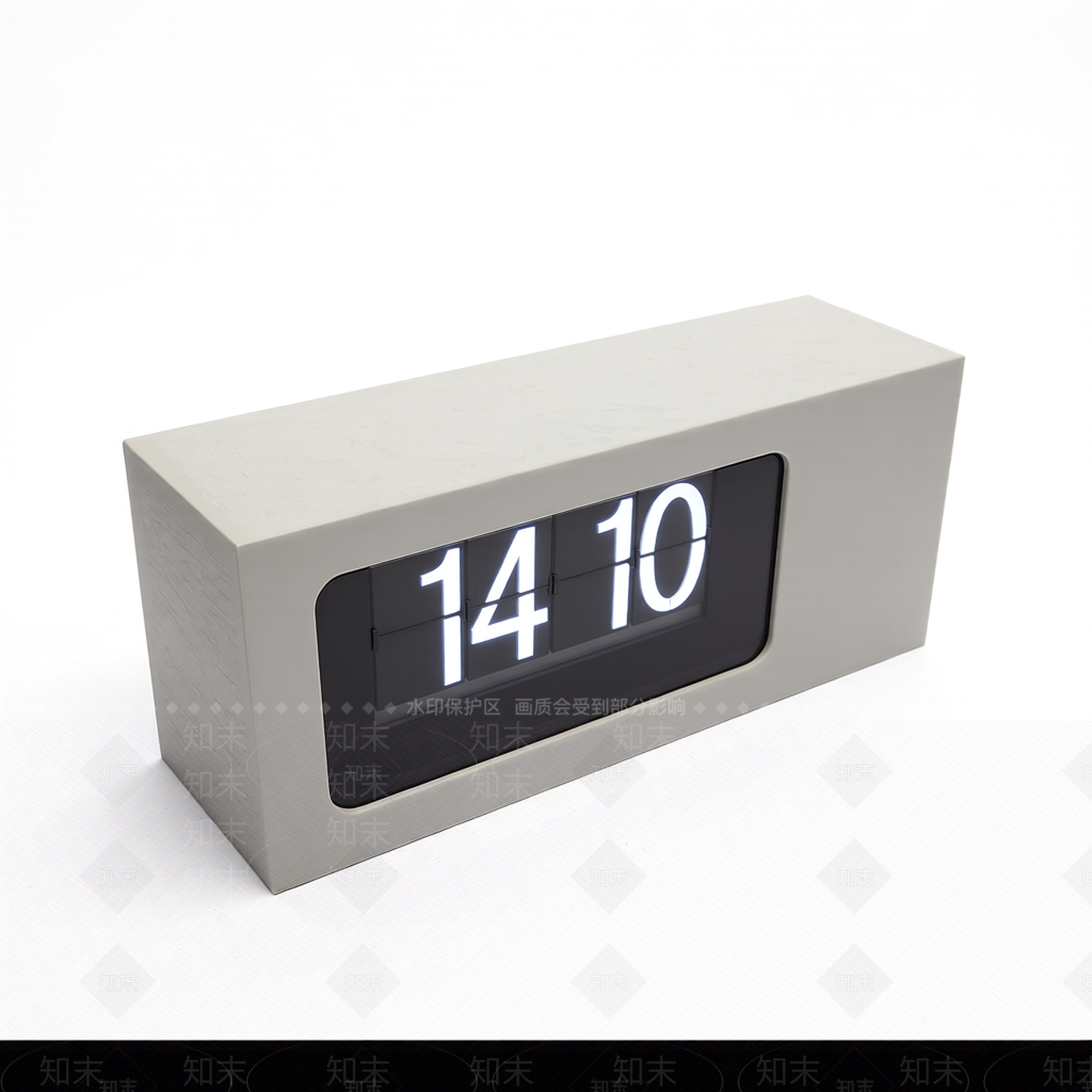 数字时钟模型3D模型下载【ID:1206183612】