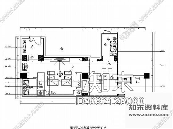 施工图北京豪华KTV包厢装修设计施工图cad施工图下载【ID:632126060】