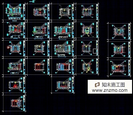 汤臣一品施工图纸cad施工图下载【ID:36916068】