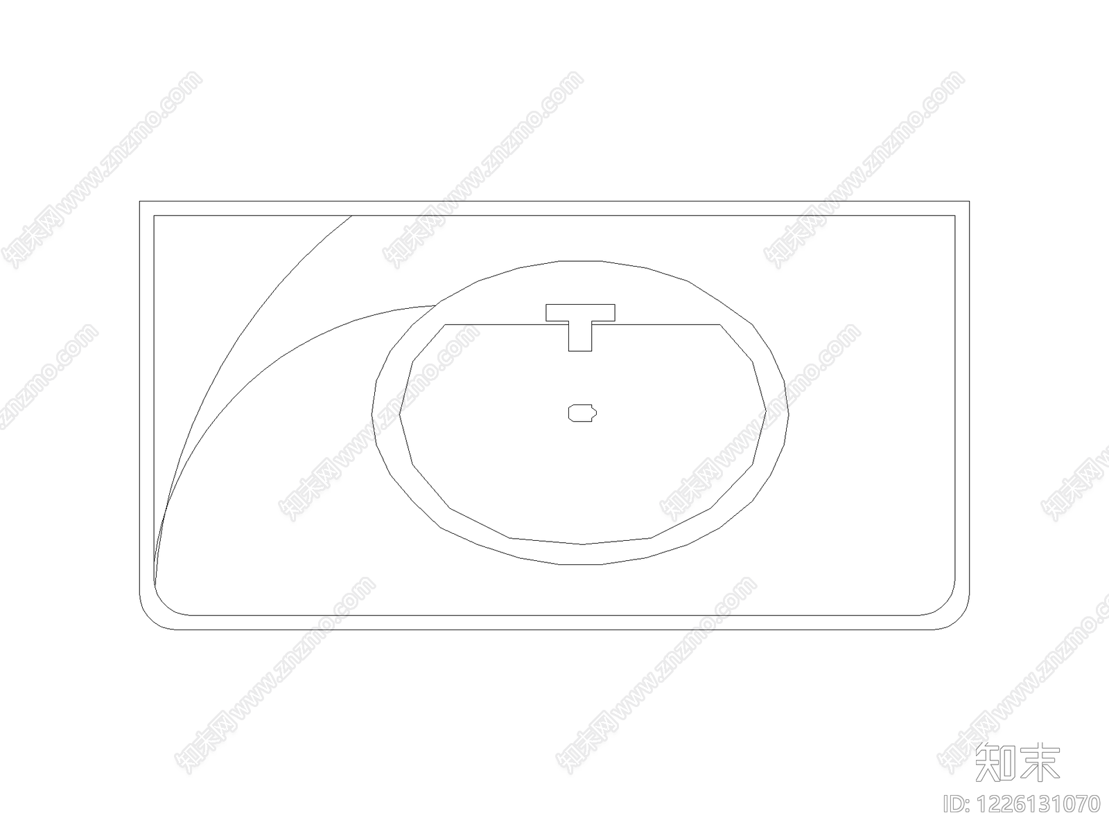 卫浴设施cad施工图下载【ID:1226131070】