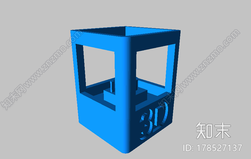 简单3D打印机模型3d打印模型下载【ID:178527137】