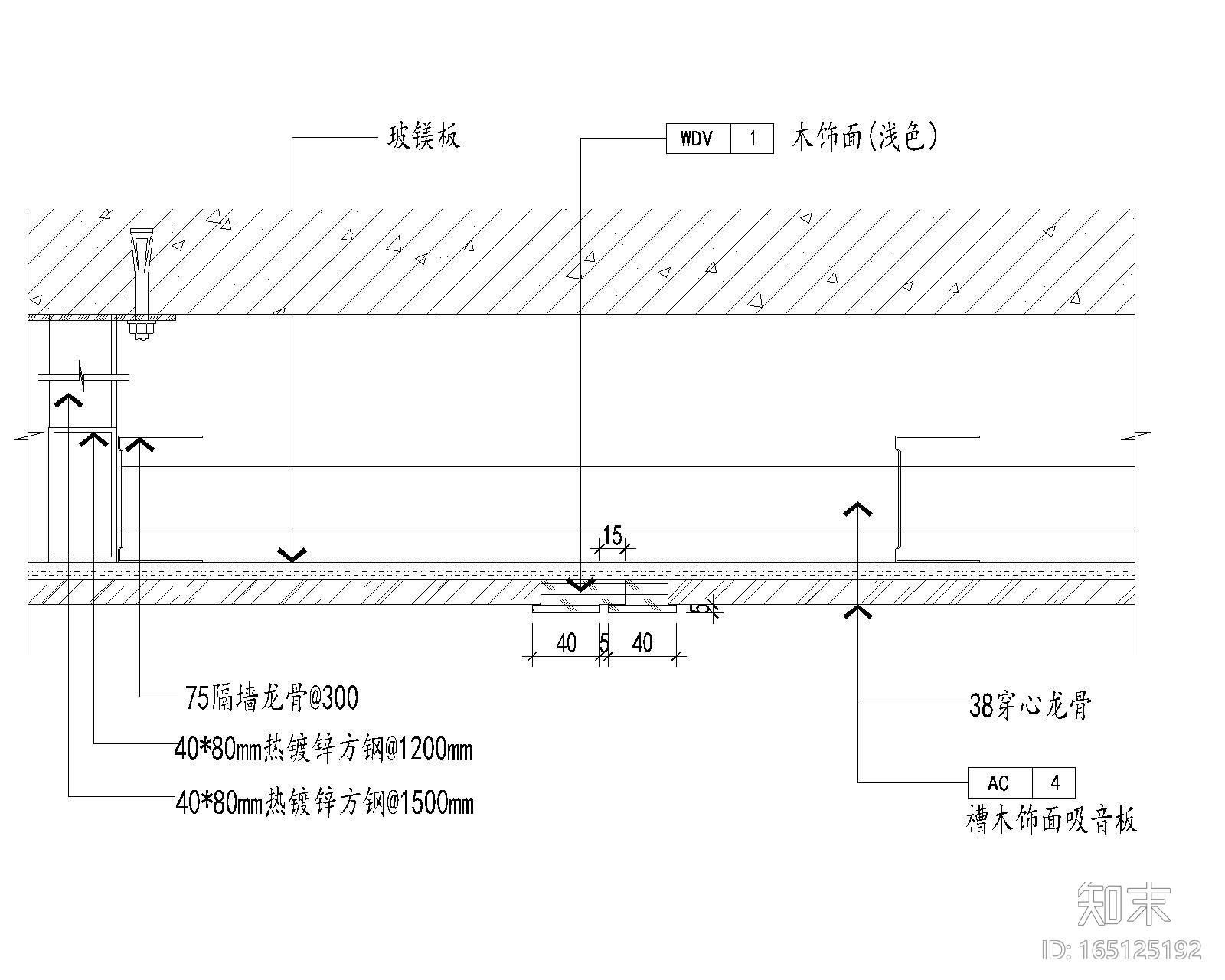 18套木饰面节点详图（花格节点、栏杆节点、干挂大样节点...cad施工图下载【ID:165125192】