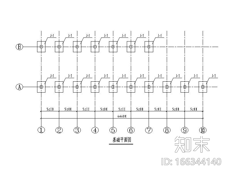 膜结构汽车棚结构施工图施工图下载【ID:166344140】