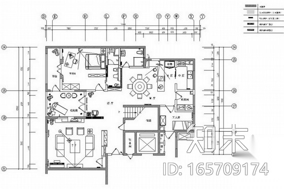 [北京]cad施工图下载【ID:165709174】