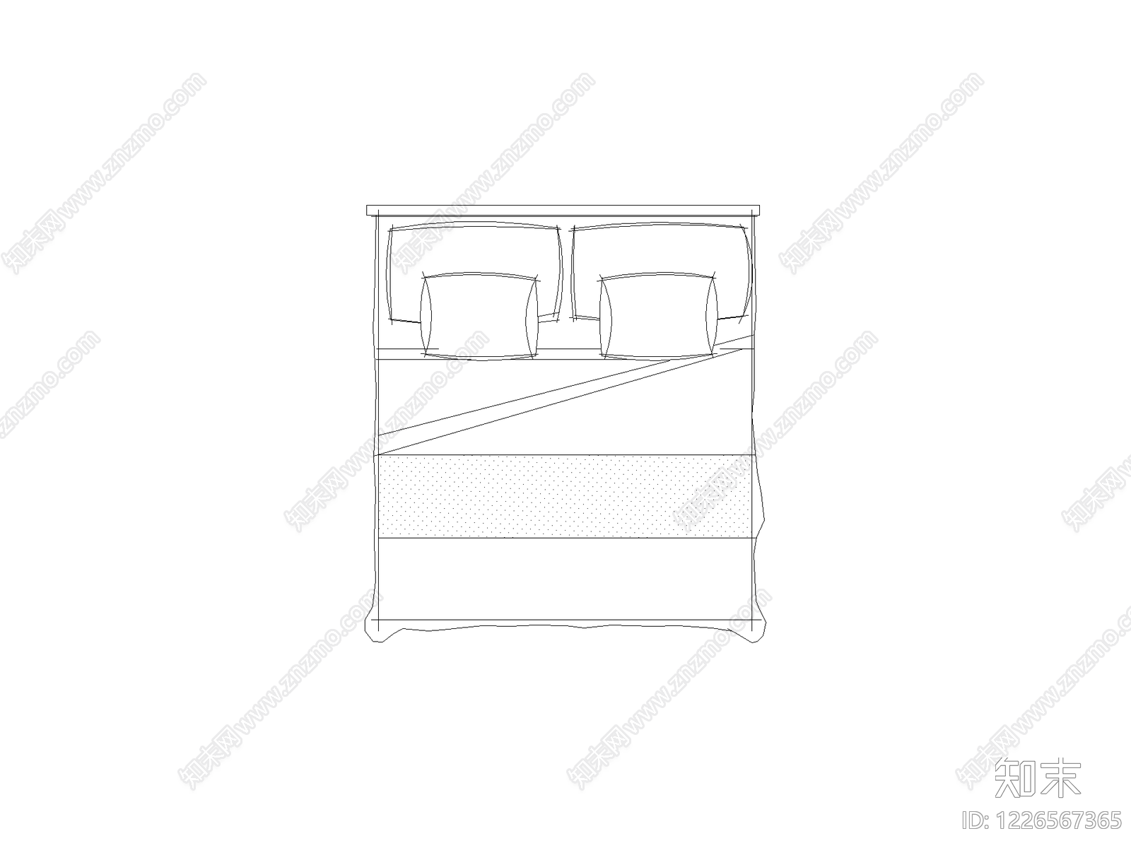 动态图块家具节点cad施工图下载【ID:1226567365】