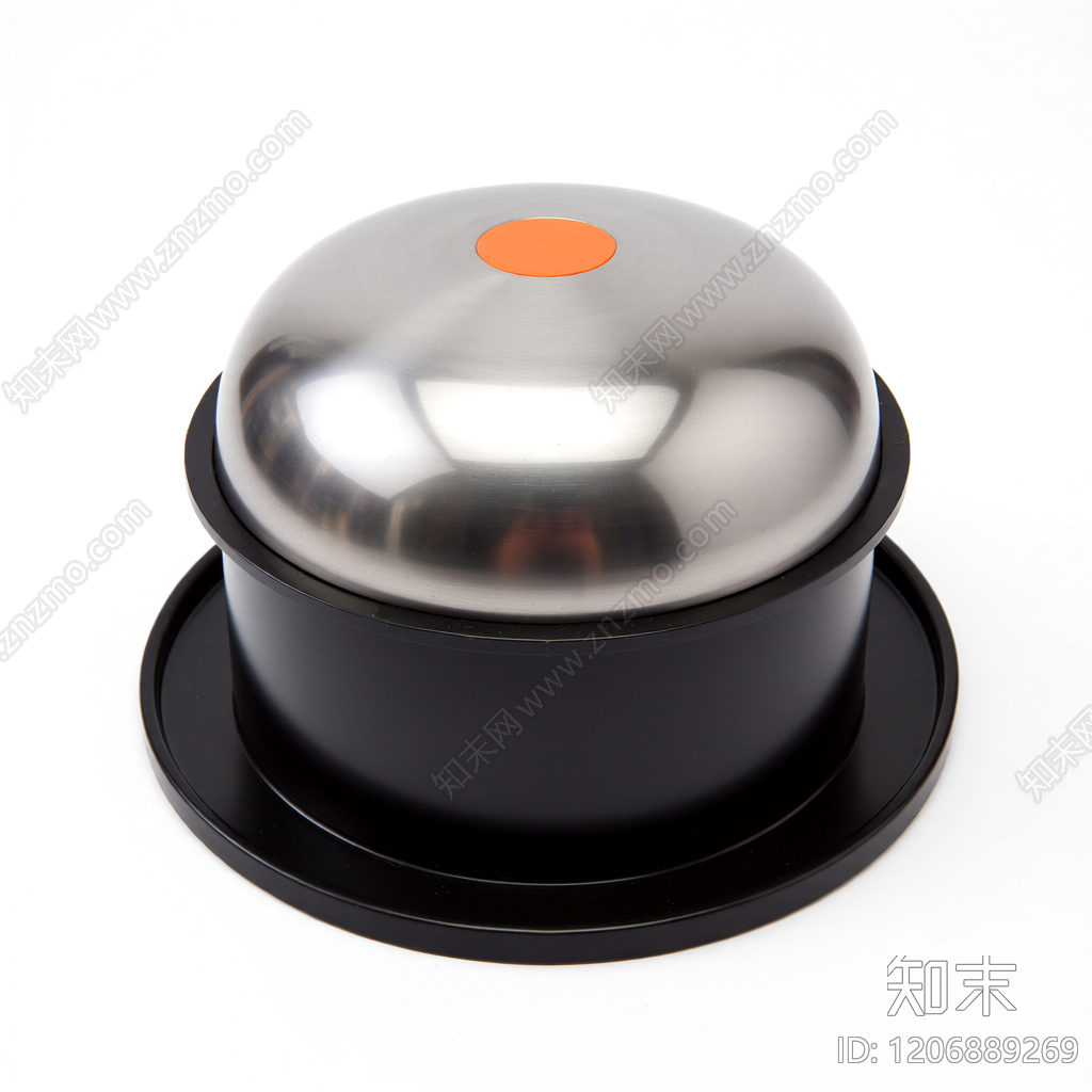 服务铃按钮模型3D模型下载【ID:1206889269】