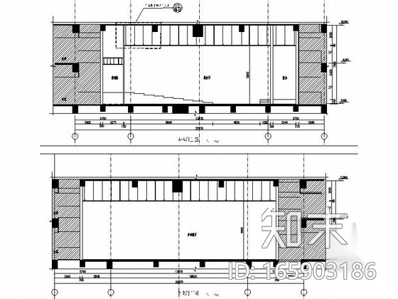 [北京]药品检验现代风格科研楼室内装修施工图（含高清效...cad施工图下载【ID:165903186】