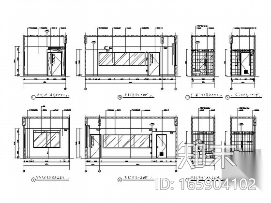 [江西]大型综合性现代化医院装修施工图cad施工图下载【ID:165904102】