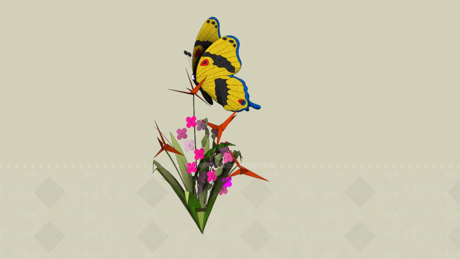 索菲娅SU模型下载【ID:1162229507】