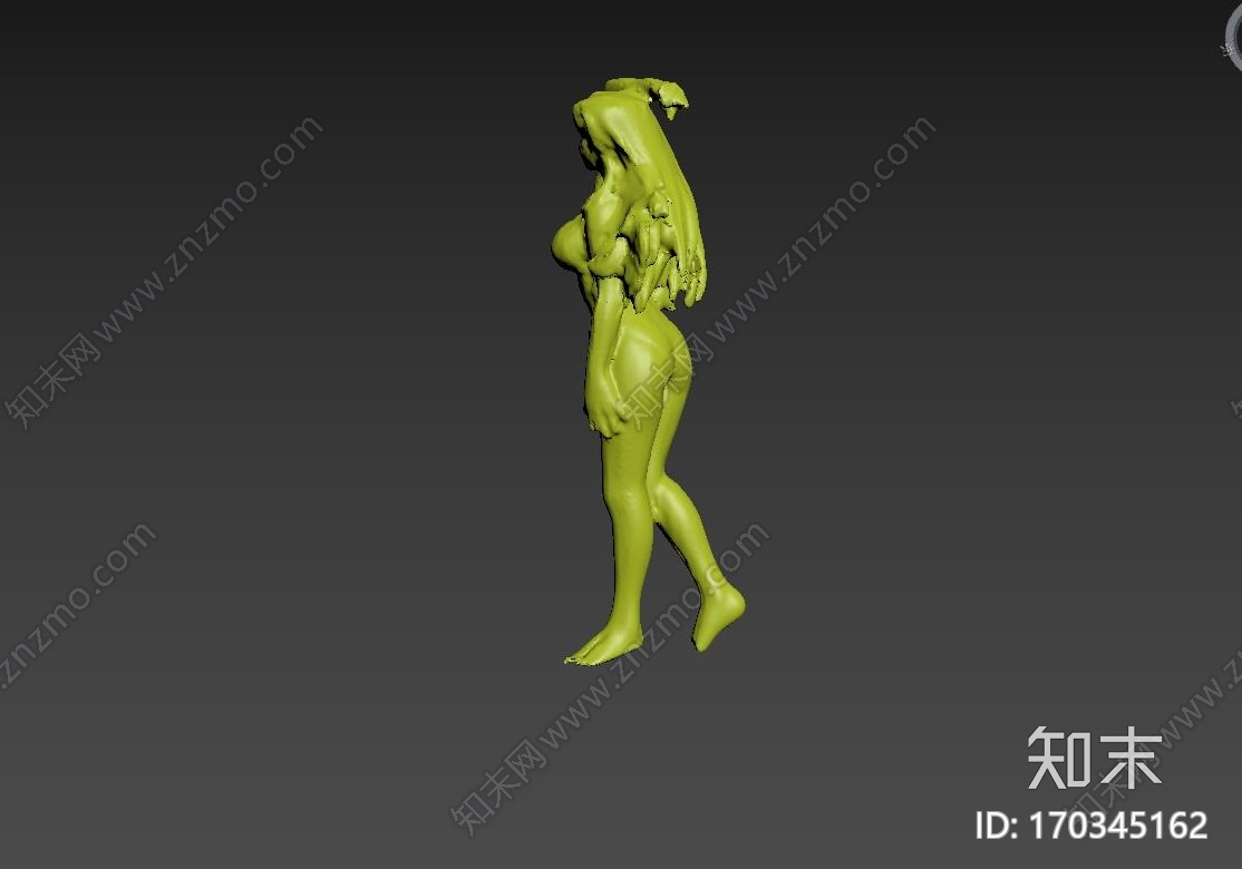 比基尼女孩3d打印模型下载【ID:170345162】