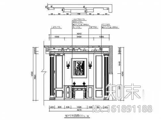 精品美式乡村三层别墅室内装修设计图(含效果）施工图下载【ID:161891188】