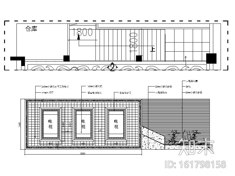 [张家港]豪华娱乐量版式KTV室内设计施工图cad施工图下载【ID:161798158】