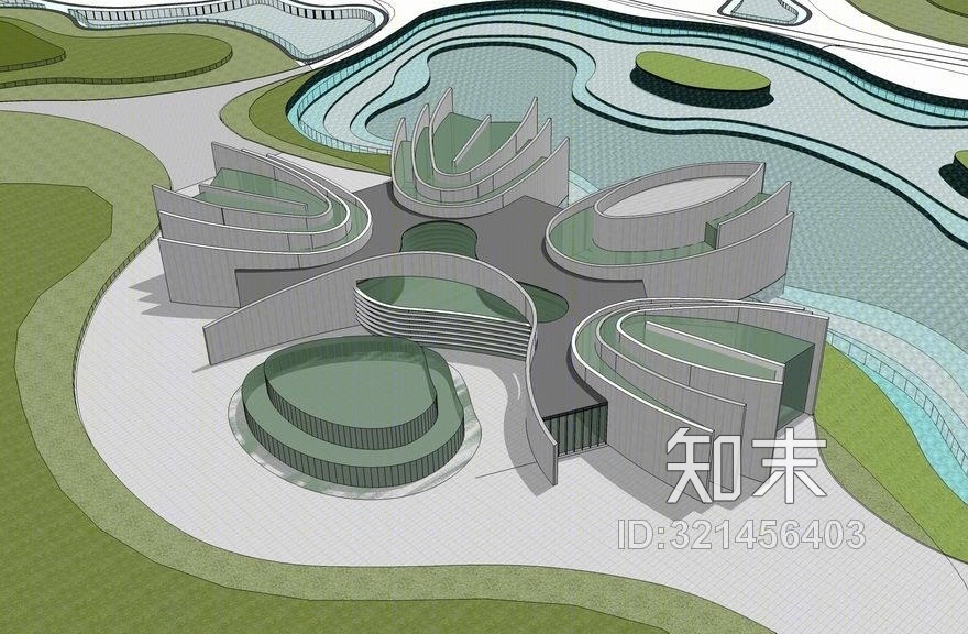 科普馆SU模型下载【ID:321456403】