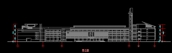 华东设计院——多层框剪结构办公楼建筑施工图cad施工图下载【ID:149939142】