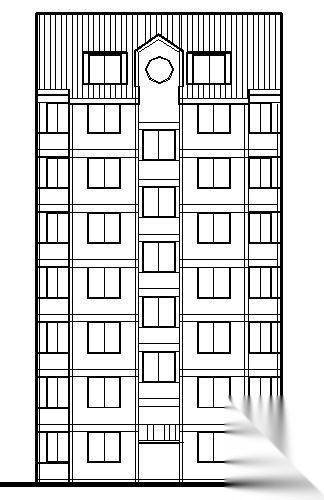 遵义市外环路沙河区修建性规划住宅楼方案图7cad施工图下载【ID:149848104】