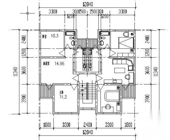 遵义市外环路沙河区修建性规划住宅楼方案图7cad施工图下载【ID:149848104】