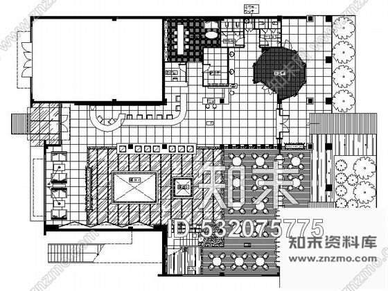 施工图武汉经典三层售楼处室内装修图cad施工图下载【ID:532075775】