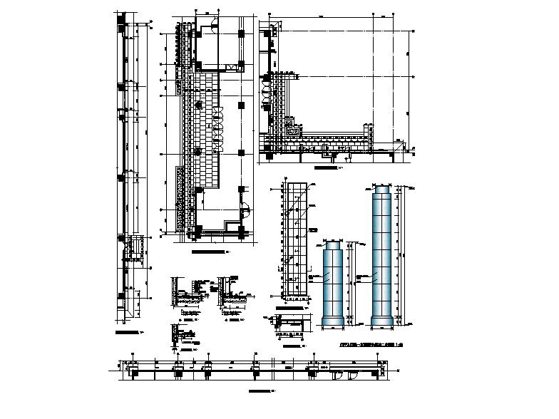 [河南]知名金融中心综合办公大楼外立面改造建筑施工图施工图下载【ID:165620197】