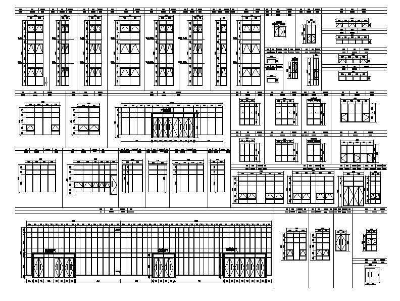 [河南]知名金融中心综合办公大楼外立面改造建筑施工图施工图下载【ID:165620197】