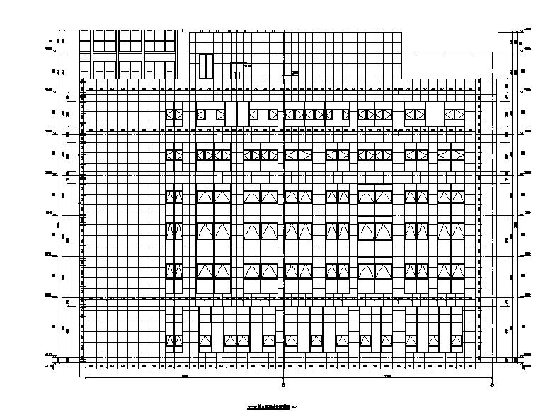 [河南]知名金融中心综合办公大楼外立面改造建筑施工图施工图下载【ID:165620197】