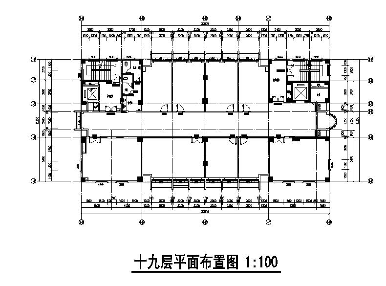 [河南]知名金融中心综合办公大楼外立面改造建筑施工图施工图下载【ID:165620197】