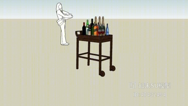 酒架SU模型下载【ID:117974965】