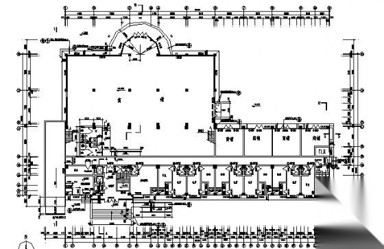 成都十里彩云间A座九层住宅楼建筑方案图cad施工图下载【ID:149852116】