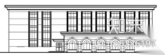 某三层食堂招待所建筑结构施工图cad施工图下载【ID:166226197】