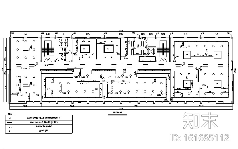 1038平米服装展厅设计施工图（附效果图）cad施工图下载【ID:161685112】