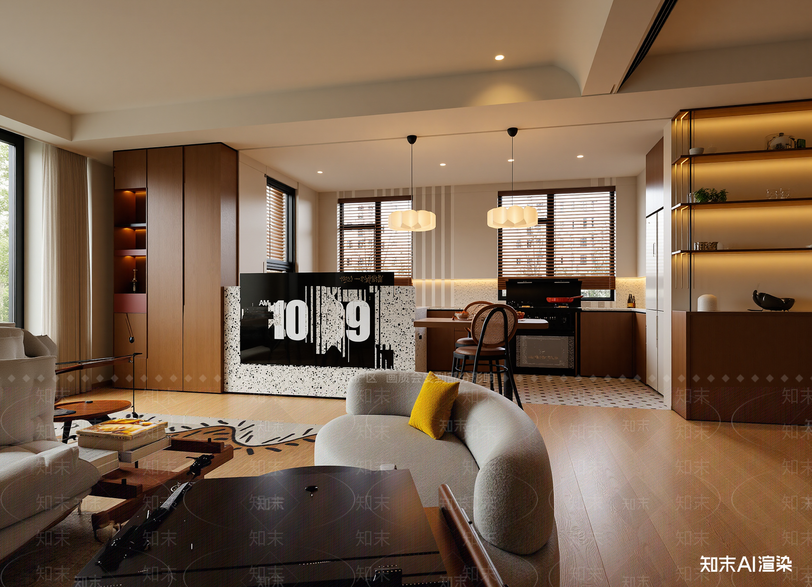 复古客餐厅3D模型下载【ID:1215091325】