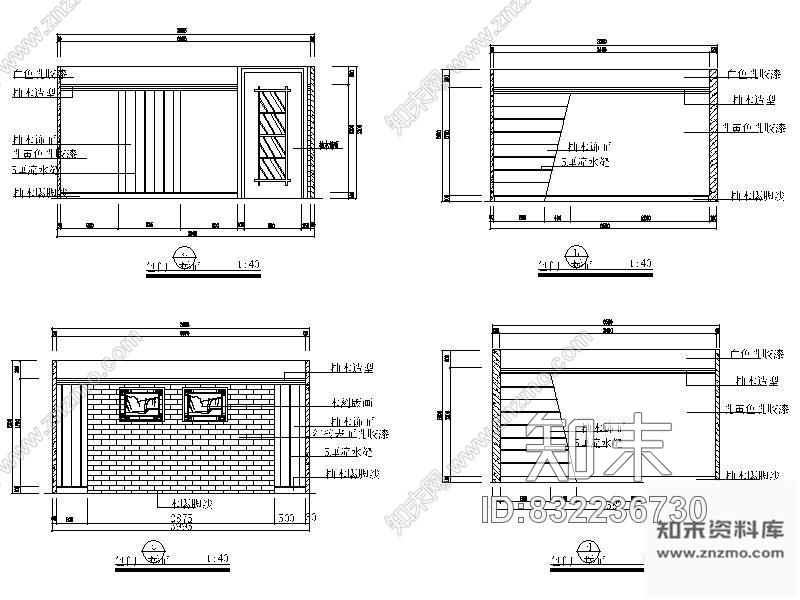 图块/节点火锅城立面图Ⅶcad施工图下载【ID:832236730】