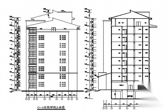 某赣东北风格中医院规划建筑设计方案（扩初）cad施工图下载【ID:166315100】