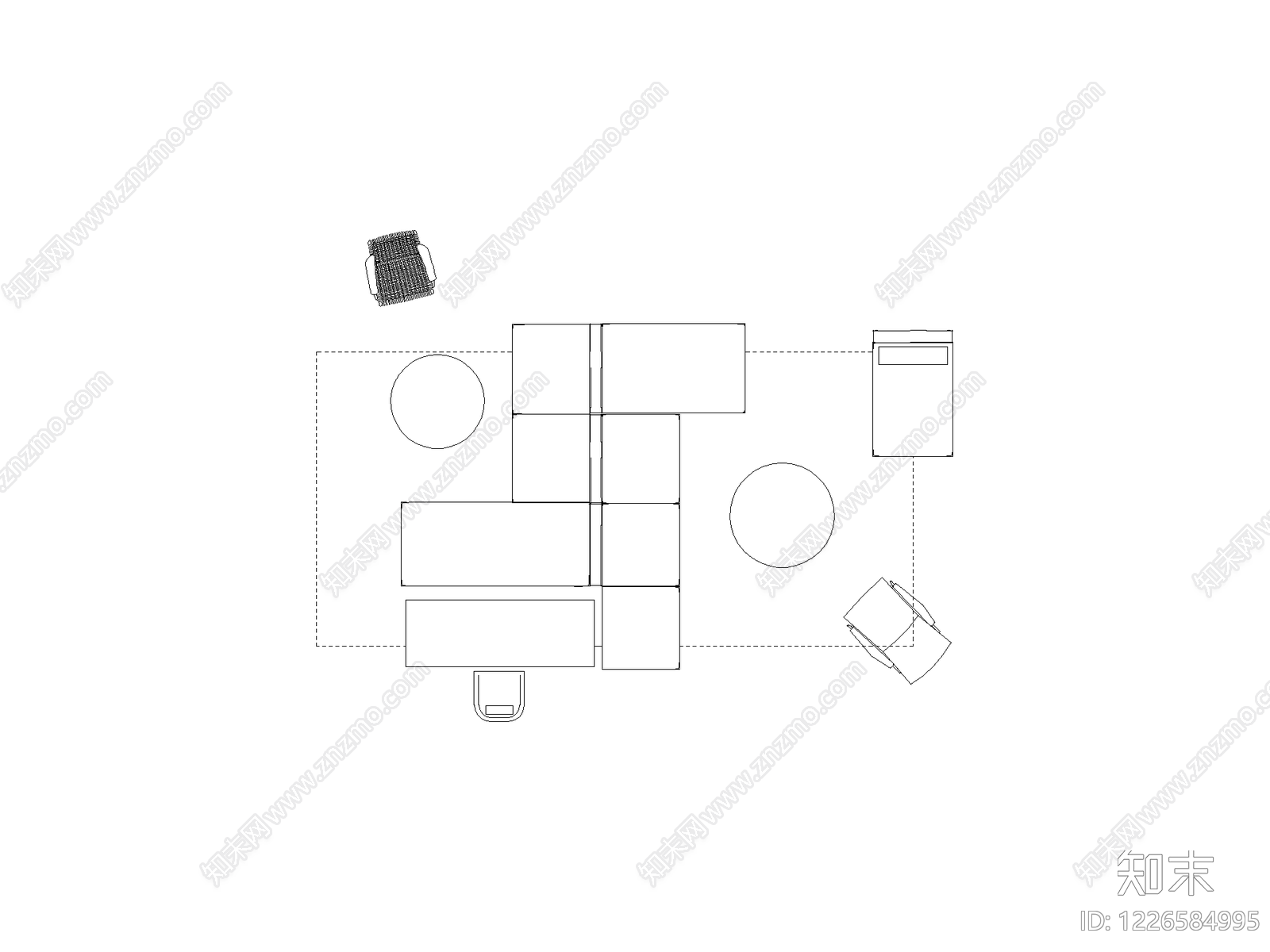 现代家装图库CAD图纸
